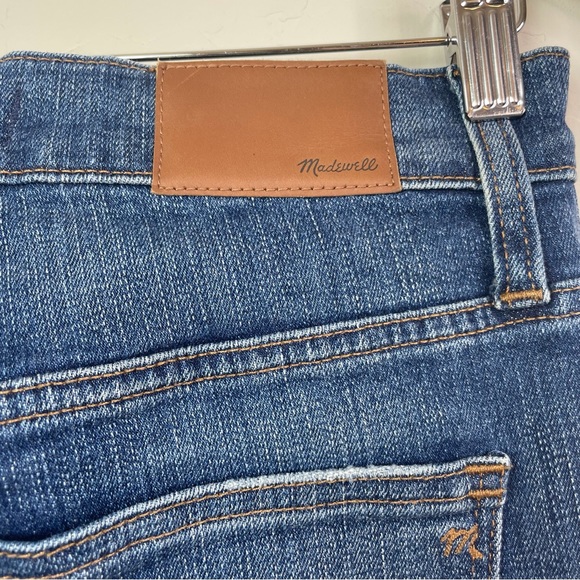 Madewell 10" High-Rise Skinny Jeans: Cutout Tulip Hem Edition - Picture 7 of 16